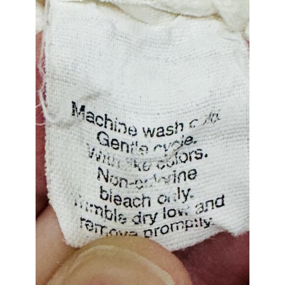 J. CREW ‘KNIT BY HAND’ IVORY CHUNKY KNIT SWEATER SZ MEDIUM - Picture 6 of 9